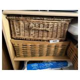 (3) Storage Baskets w/ Large Quantity of