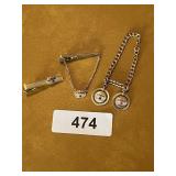 12kt Gold Filled Years of Award Service McCords -*