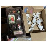 Small White Ceramic Nativity Set &