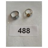 Silver Ring (marked .925) +