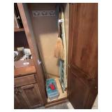 Misc. Tools + Ironing Board & Fireside Broom