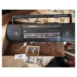 GE AM/FM Stereo Radio Cassette Recorder,