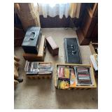 Large Quantity of CDs, Cassette Tapes, 8 Tracks +