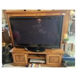Hitachi 50" Flat Screen TV, Zenith VCR/DVD Combo,