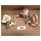 (3) Little Elf Figurines