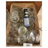 Candle Holders & Other Glassware