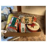 Assortment of Cookie Tins