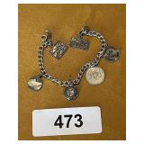 Charm Bracelet & Charms are Places & **