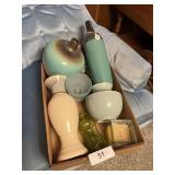 Turquoise & Earthtone Pottery