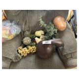 Artificial Fall Pumpkins & Artificial Grapes
