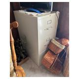 Three Drawer Legal Size Metal File Cabinet