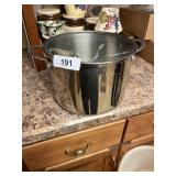 2 Gallon Stainless Steel Stock Pot w/ Glass Lid