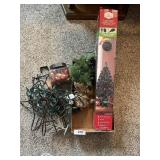 Fiber Optic Tree & Other Christmas