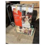 5ft Outdoor Lighted Snowman & 48" Deer