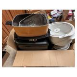 Crock Pot, Small Deep Fryer, Slow Cooker & Other