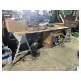 (2) Ebco Sawhorses + 2 x 10
