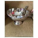 F.B. Rogers Silver Co. Silver Plated Punch Bowl &
