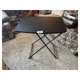 Small Lifetime Folding Table TV Tray Size