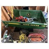 John Deere Pull Behind Metal Yard Wagon