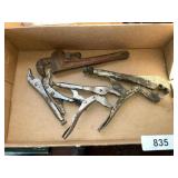Craftsman Pipe Wrench + Locking Pliers