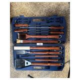 Grill Barbeque Set in Hard Plastic Case