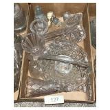 Glass Basket, Glass Bell, Heavy Vase, +