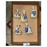 (5) Denim Days Figurines