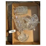 Crystal Cream Pitcher, Glass Baskets & More