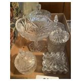 Assorted Candy Dishes