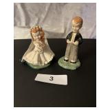 Vintage Bride & Groom Figurines