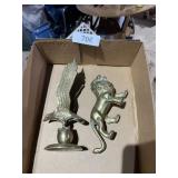 Brass Lion & Brass Eagle