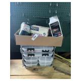 Tool Nut & Bolt Organizer, Weather Stripping &