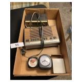 Clock Radios & (2) Travel Clocks