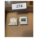 (2) Pocket Tape Measures