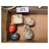 Marble/Alabaster? Eggs & Pear