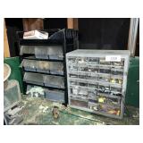(2) Nut & Bolt Organizers w/ Contents