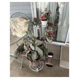 Plant Stand, Planters, Plant Dolly & Chiminea