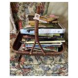 Basket w/ Assorted Books