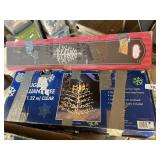 (2) Outdoor Lighted Trees