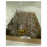 Bar Glassware etched w/ Shrine Logo &