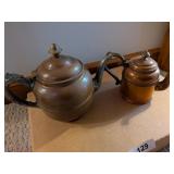 (2) Copper Tea Kettles