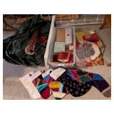 Tote & Lid w/ Tree Storage Bag, Wrapping Paper, +