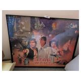 Framed 1995 Star Wars Puzzle