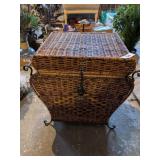Decorative Wicker Storage Basket