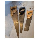 (3) Hand Saws
