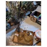 (2) Oversized Decorative Vases