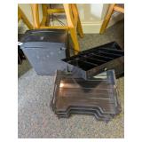 Paper Shredder, (6) Stacking Desk Trays &