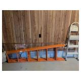 6ft. Wooden Step Ladder & Older Style Step Stool