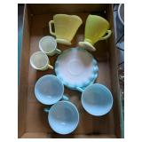 Vintage Cups & Saucers & Vintage Pastel Dishes