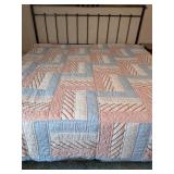 Hand Quilted Patchwork Quilt